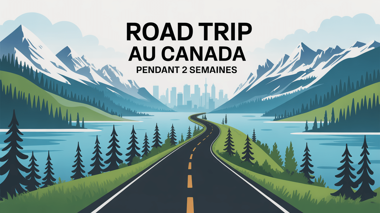 route et paysages road trip canada 2 semaines