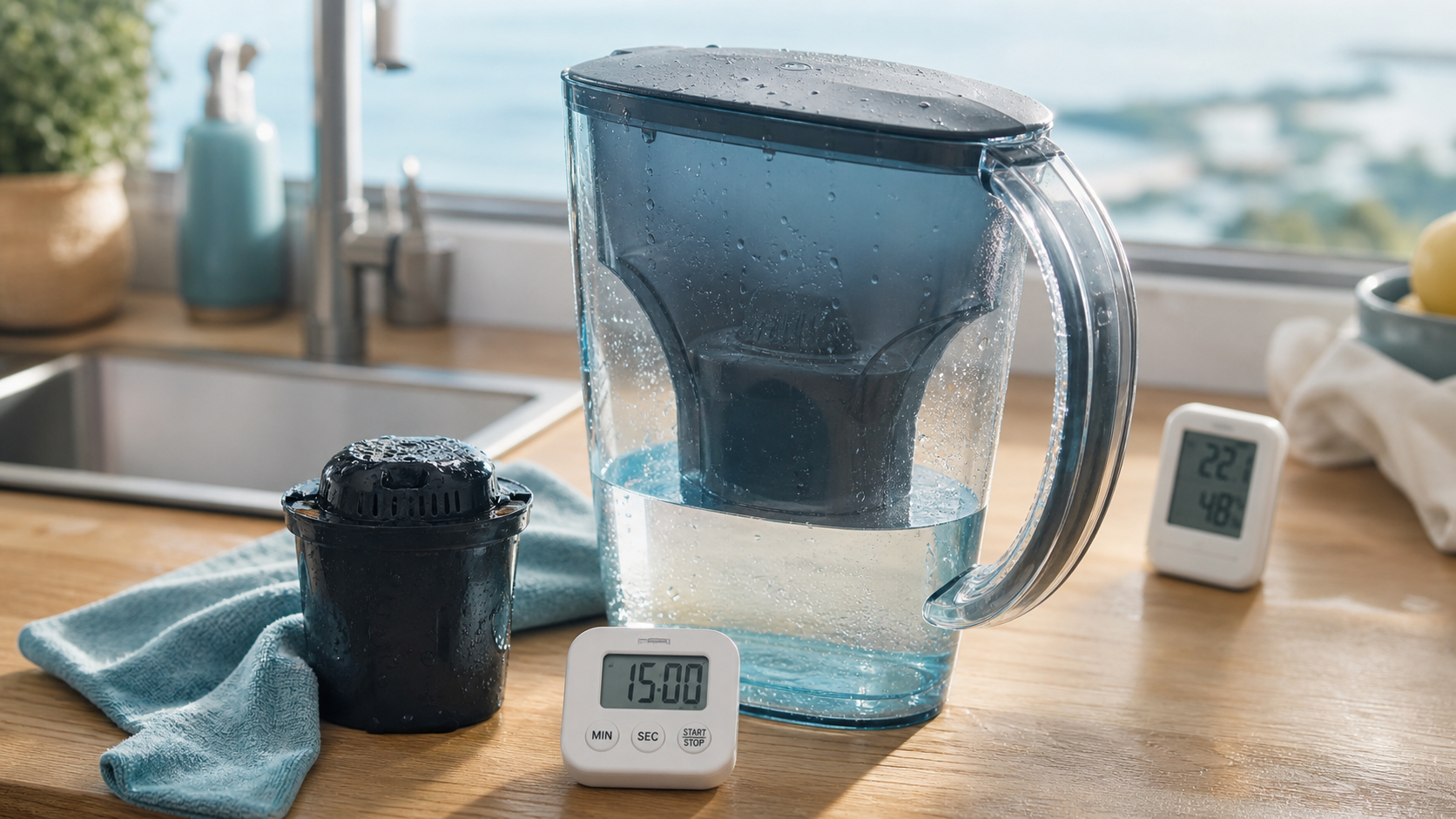 Filtre Brita danger : cartouche humide de carafe filtrante