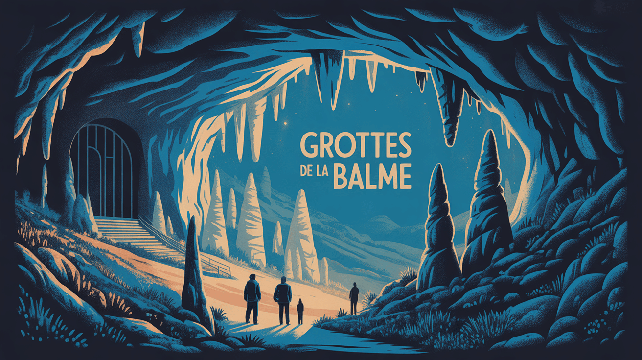 Entrée imposante grotte de La Balme