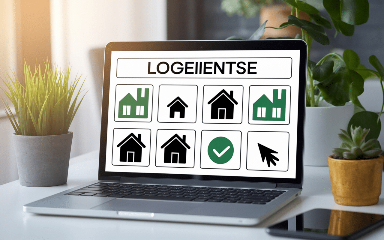 Interface web LOC'annonces ordinateur portable