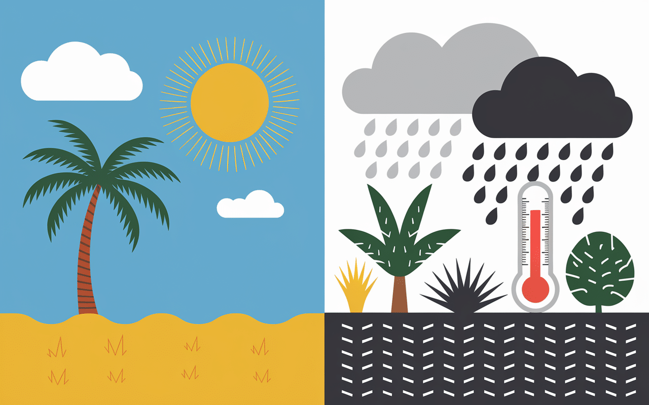 Climat tropical Martinique