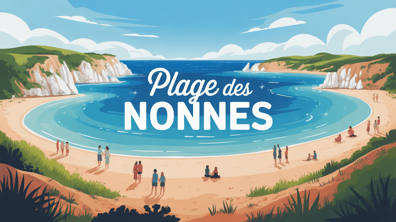 panorama plage des Nonnes