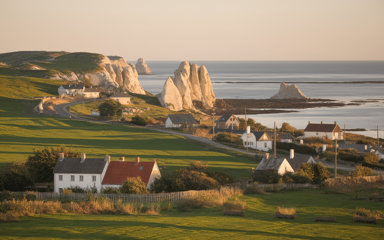 paysages beaux villages autour d'etretat