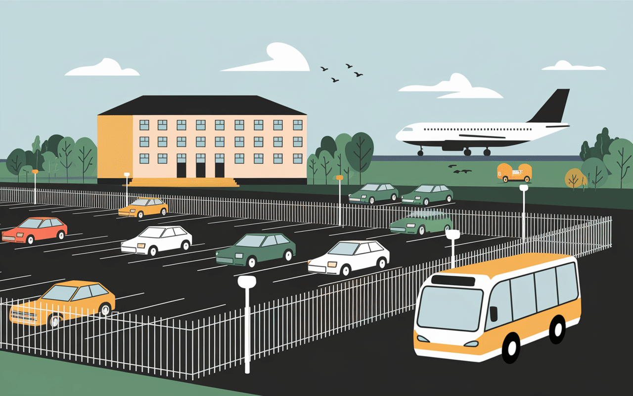 Hôtel roissy charles de gaulle avec parking gratuit et navette vue parking sécurisé