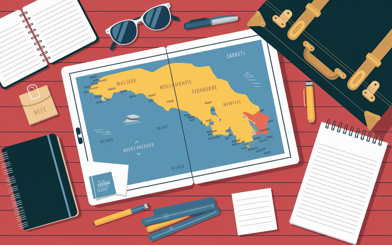 Visiter Chypre 1 semaine carte planning valise