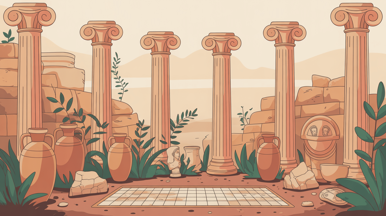 vestiges antiques archeologie aleria corse