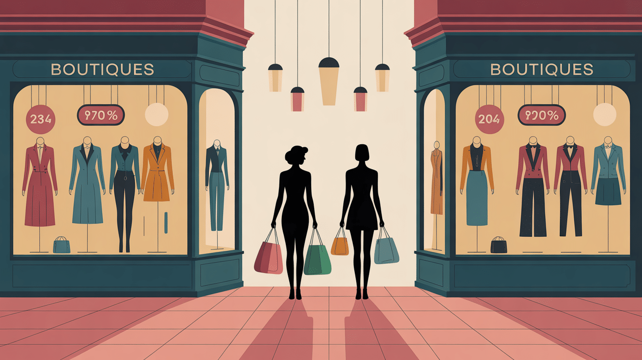 shopping marques serravalle outlet ambiance italienne