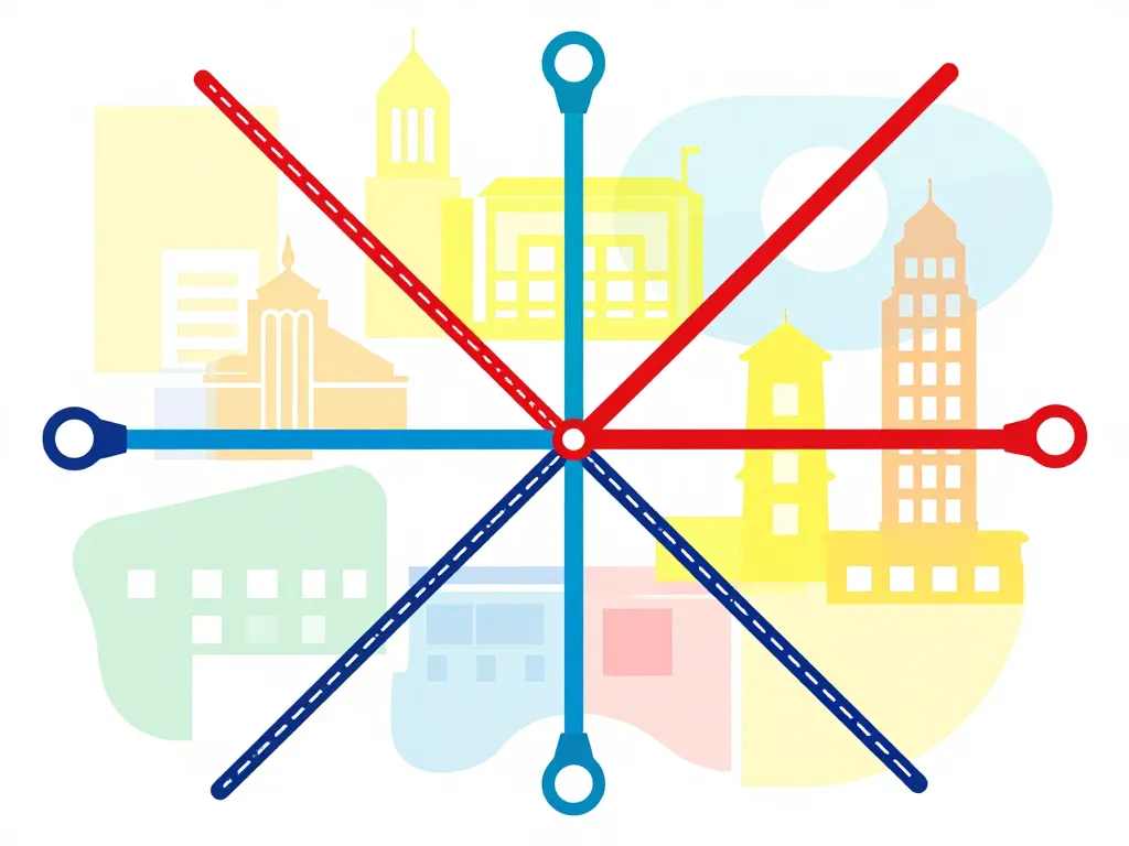 plan metro lyon visuel structure lignes nœuds