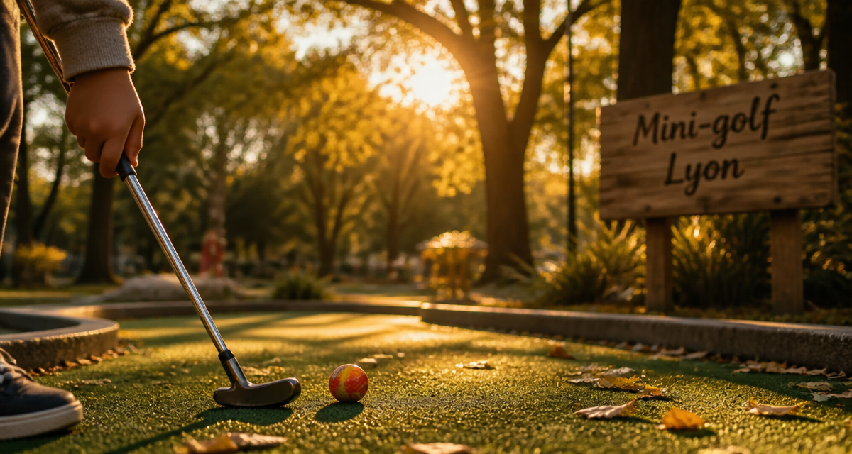 mini golf lyon enfant parc tête d'or