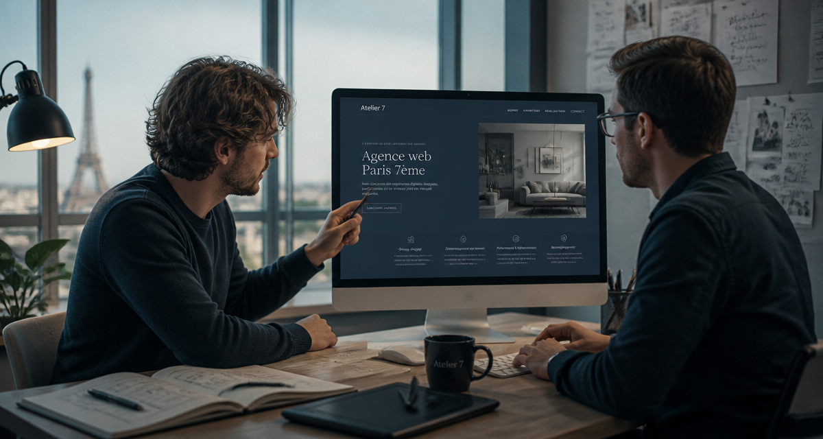 agence web paris 7ème designer développeur