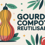 Gourde compote réutilisable et fruits frais