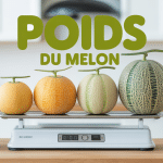 Visuel poids melon balance cuisine moderne