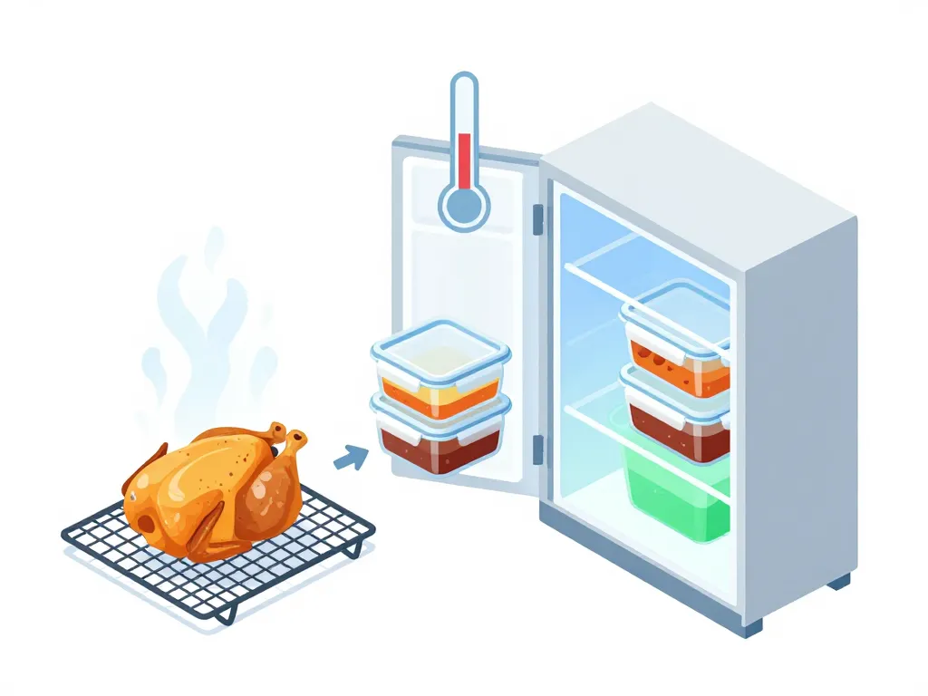peut on faire un poulet au vin jaune la veille refroidissement et stockage sûr