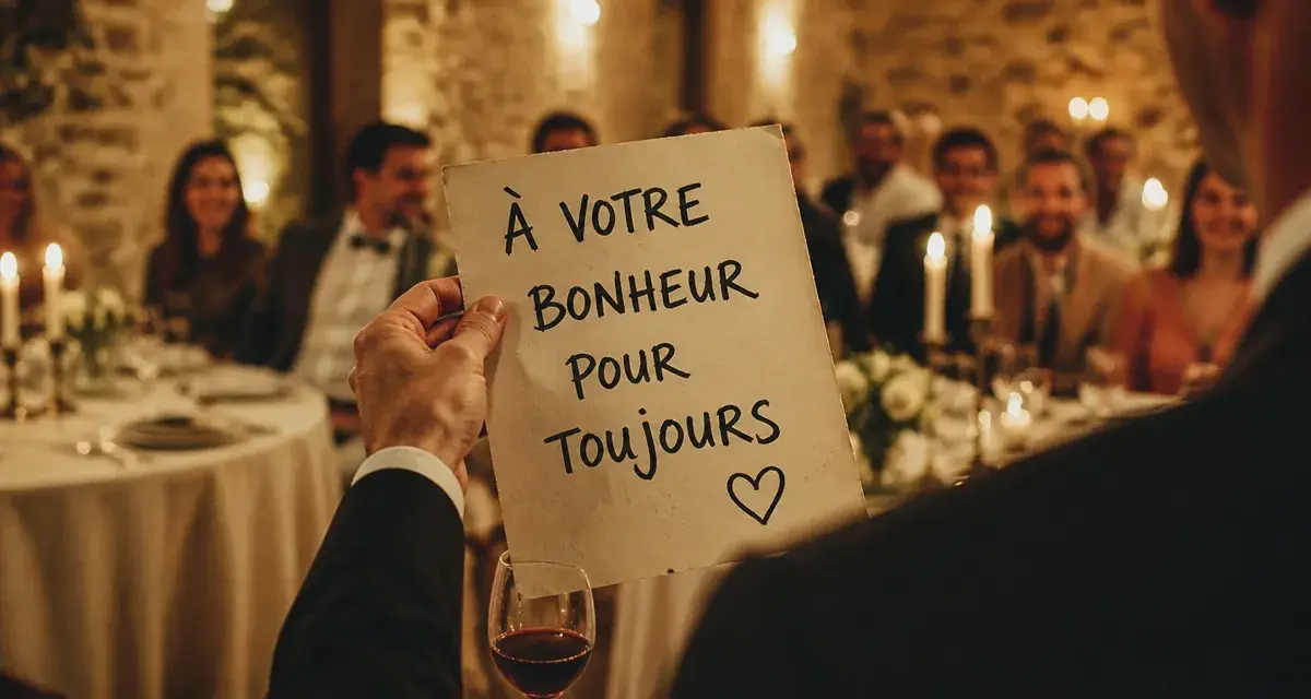 Discours témoin mariage : témoin lit son texte