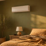 ou placer une clim dans une chambre mur et lit