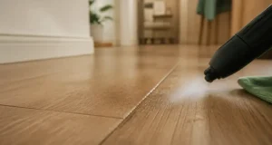 Peut-on utiliser un nettoyeur vapeur sur parquet stratifié : risque d’humidité sur joints