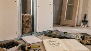 Epaisseur cloison placo 72/48 98/48 120 mm, cloison Placo BA13