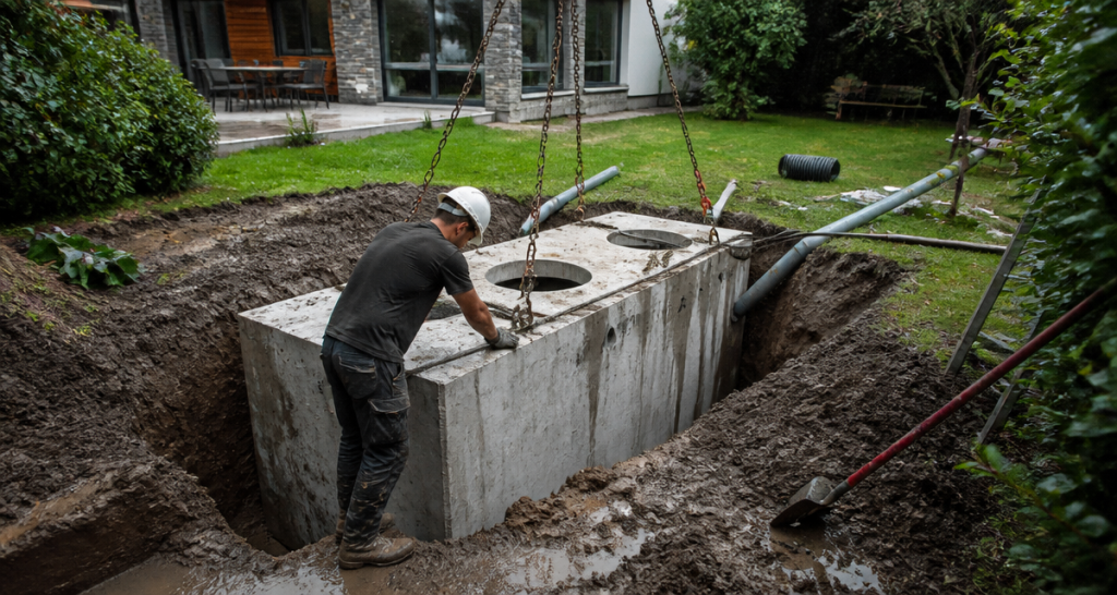 Bassin de rétention pour maison individuelle : 3 erreurs de calcul qui inondent votre sous-sol