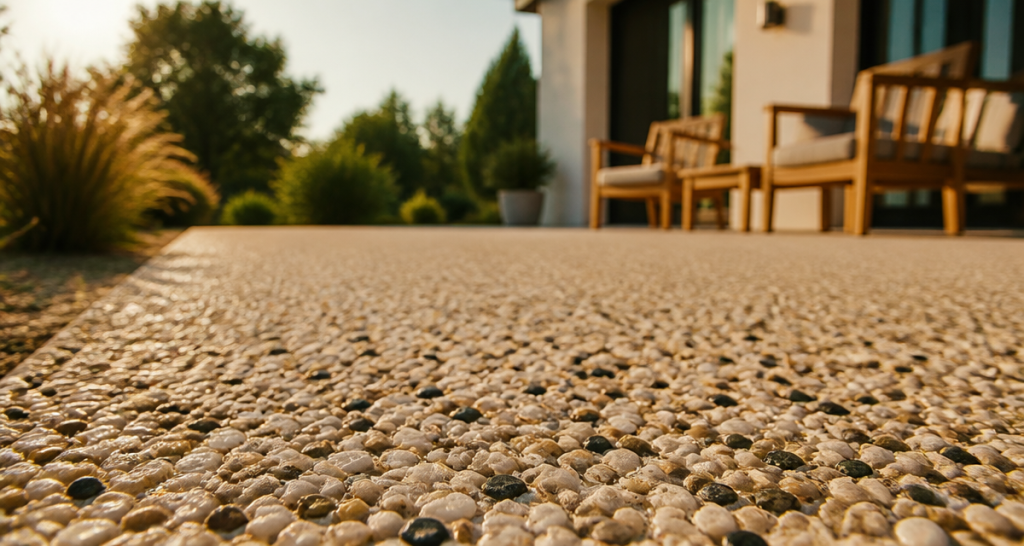 Terrasse en béton désactivé : 12 cm d&rsquo;épaisseur et 3 secrets pour éviter les fissures