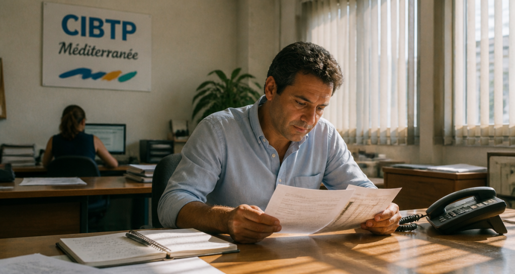 CIBTP Méditerranée : 4 antennes, horaires optimisés et conseils pour joindre un conseiller