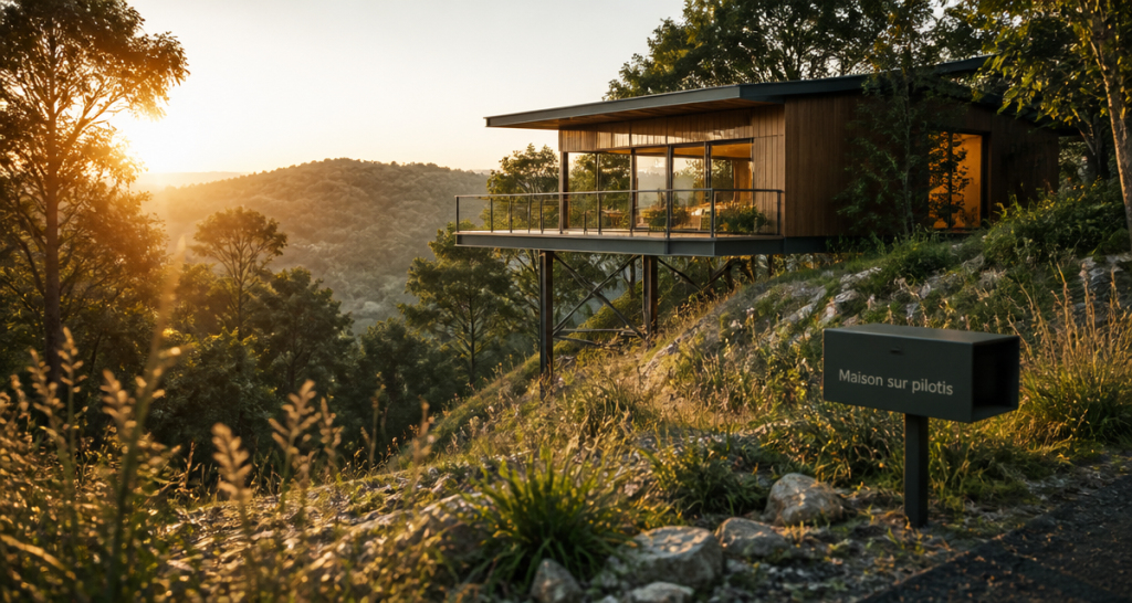 Maison sur pilotis : comment choisir un constructeur pour un terrain complexe ?