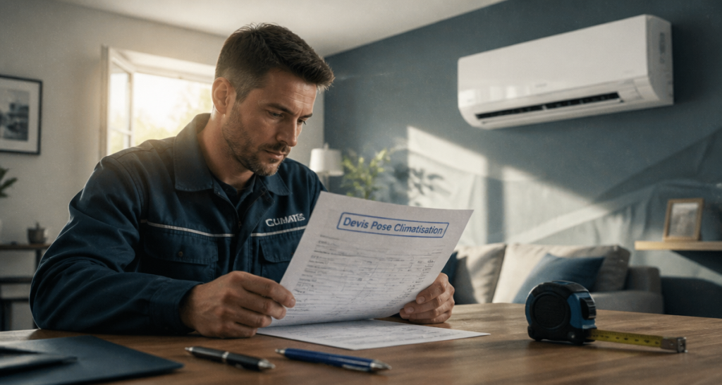 Devis pose climatisation : 790 € minimum et les 4 points de vigilance pour votre budget
