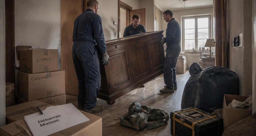 Débarras de maison : 3 modèles de facturation pour vider un logement au meilleur prix