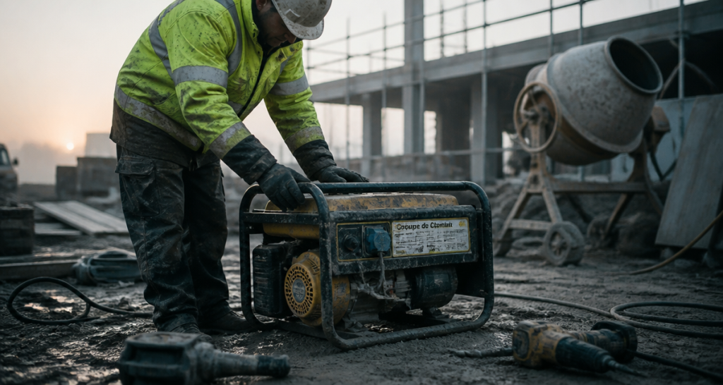 Groupe électrogène de chantier : comment choisir la puissance et protéger vos outils ?