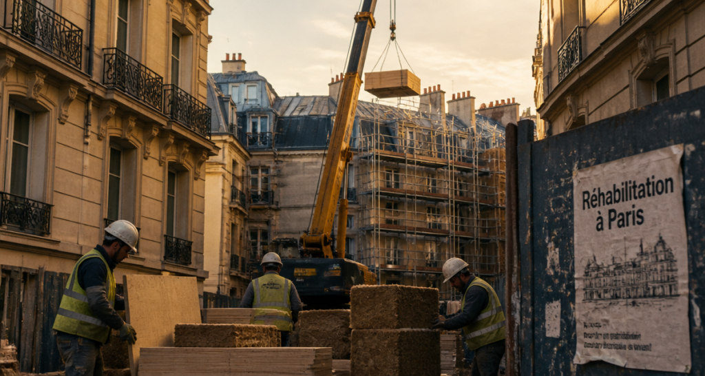 Réhabilitation de bâtiments anciens à Paris : 4 leviers pour concilier patrimoine et transition énergétique