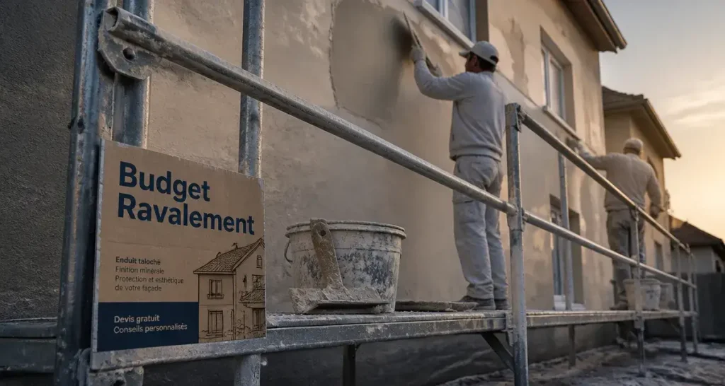 Prix ravalement façade maison 100m2 : budget, facteurs de coût et aides disponibles