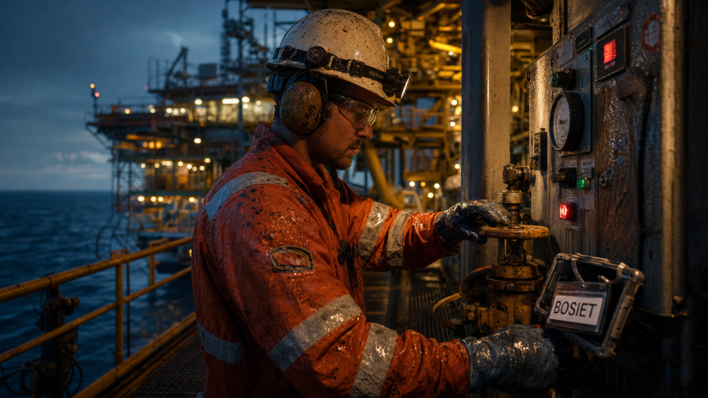 Emploi sur plateforme pétrolière : métiers, salaires et réalité du travail offshore