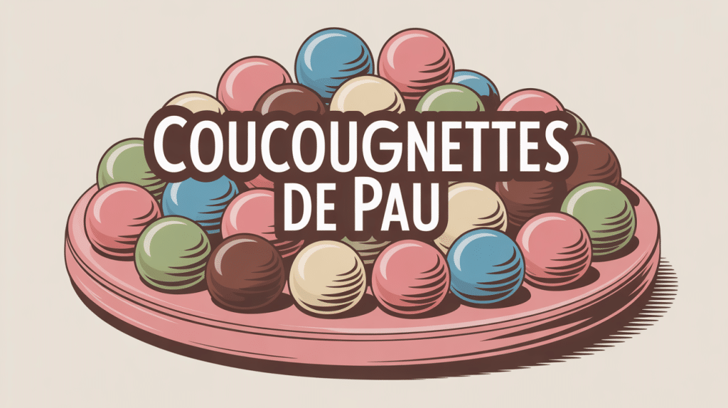 illustration gourmande coucougnettes de pau recette plateau coloré