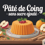 recette pâte de coing sans sucre illustration maison et plateau gourmand