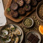liste d aliments riche en fer sur une table