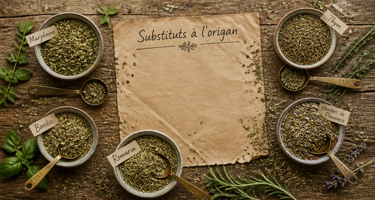 par quoi remplacer l'origan herbes alternatives en cuisine
