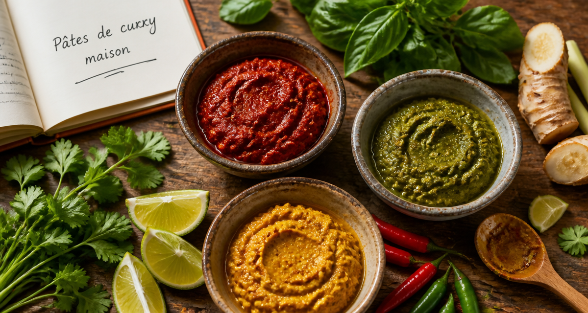 Recette avec pate de curry trio maison