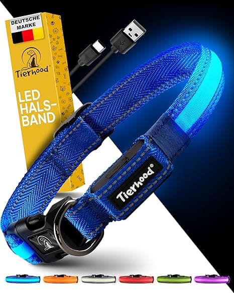 LED Leuchthalsband Hund wasserdicht