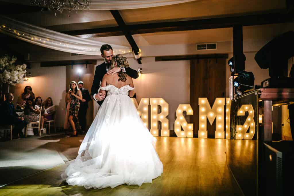 Our Wedding reception Barn