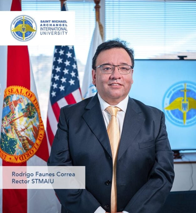 Entrevista al Rector de Saint Michael Archangel International University, Ft. Rodrigo Faunes Correa Entrevista al Rector de Saint Michael Archangel International University, Ft. Rodrigo Faunes Correa