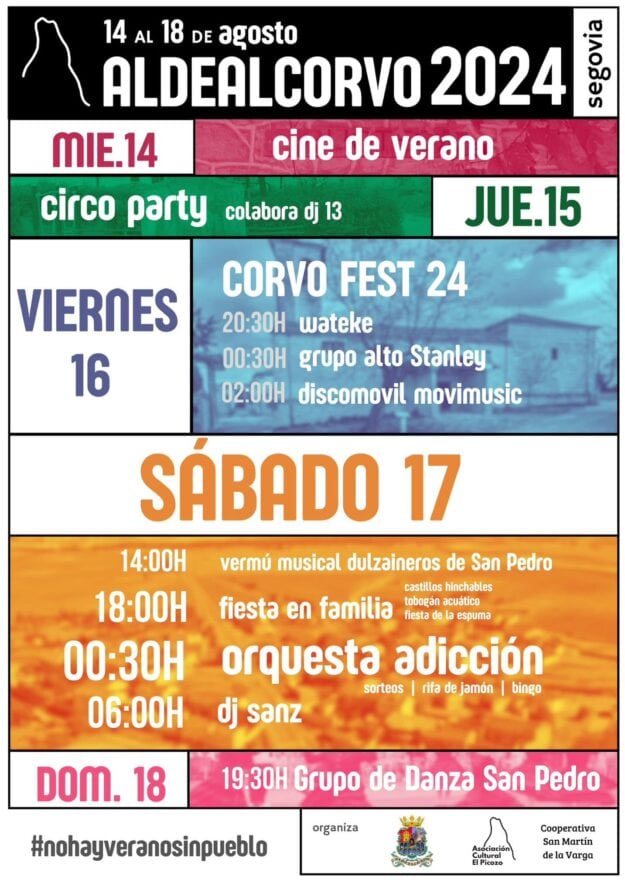 Aldealcorvo festeja a su patrón San Martín de Tours con un despliegue de actividades Aldealcorvo festeja a su patrón San Martín de Tours con un despliegue de actividades