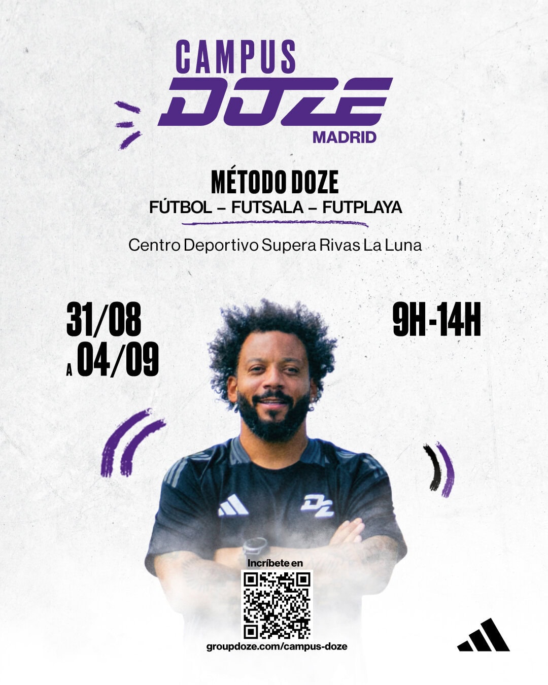 Vuelve Campus12, la academia de fútbol fundada por el ex futbolista Marcelo Vieira