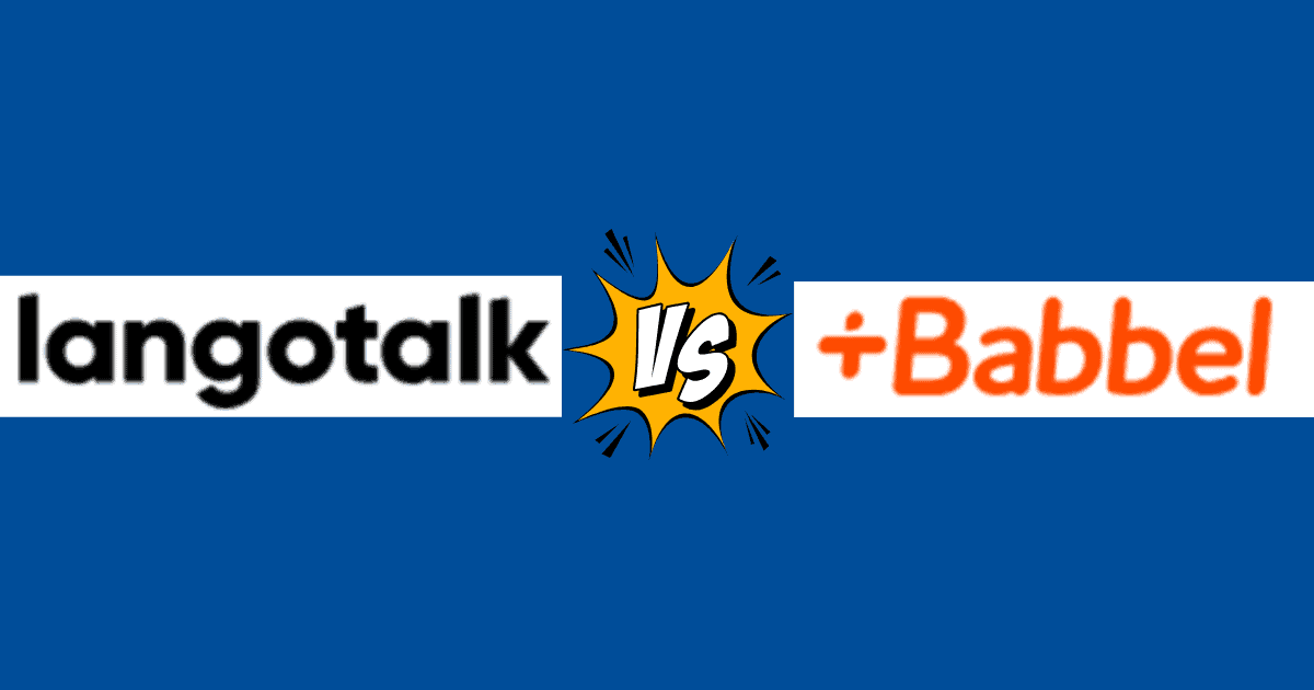 Langotalk vs Babbel