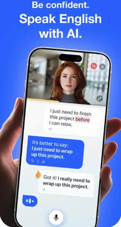 Speak English with Loora AI