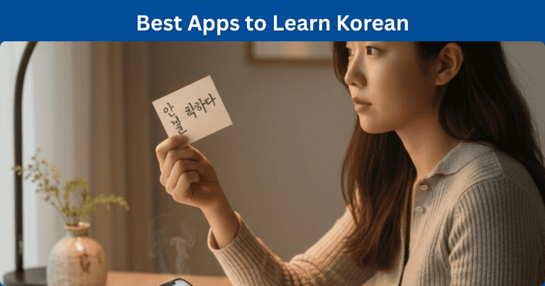 Best Apps to Learn Korean