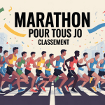 foule coureurs classement marathon pour tous JO 2024