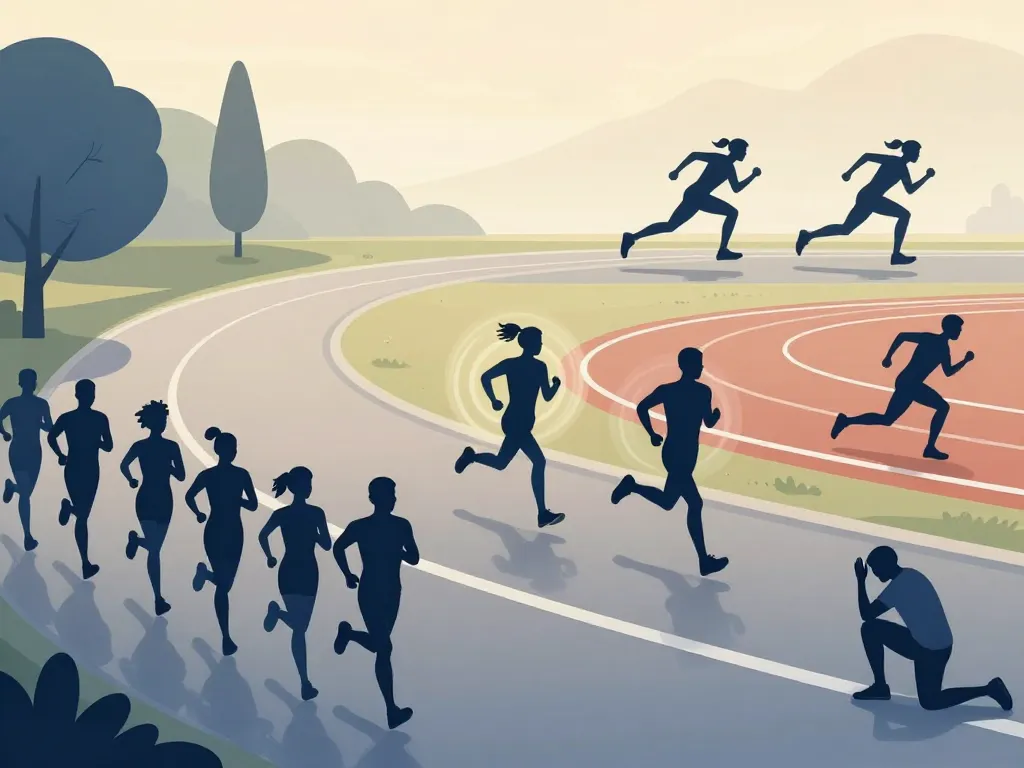 Scène plan d entrainement semi marathon endurance VMA seuil récupération