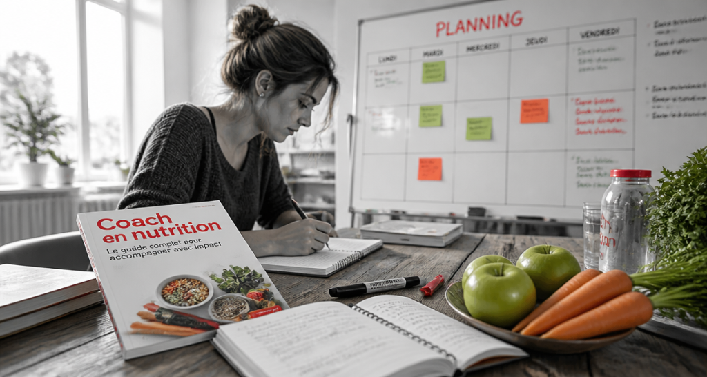 coach en nutrition formation jeune femme notes