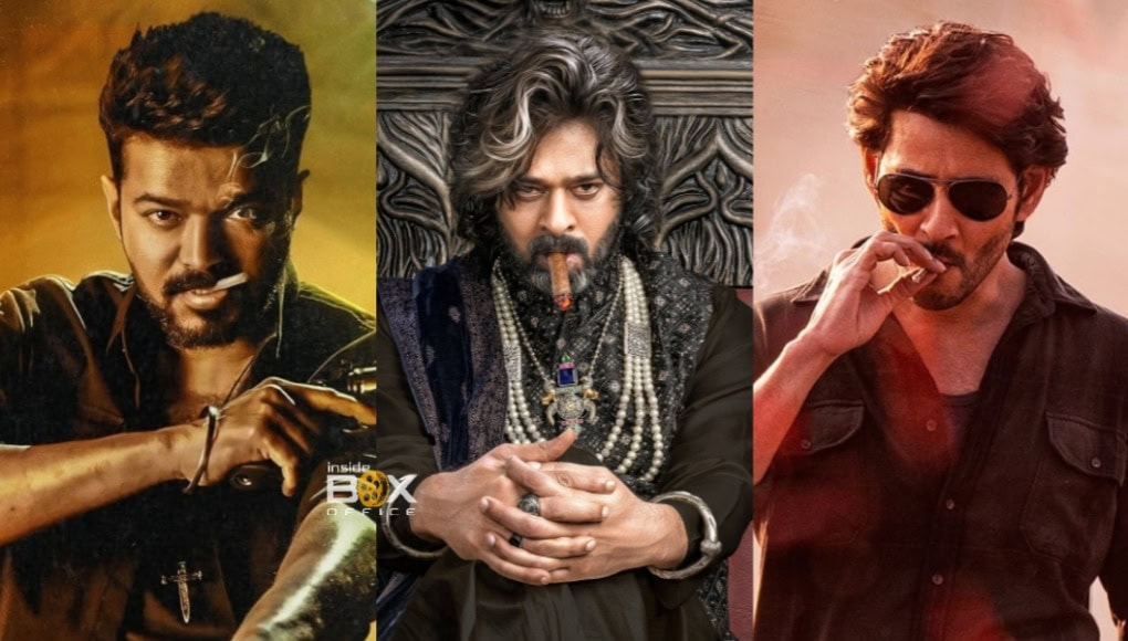 Intense male actors with stylish outfits and accessories from Inside Box Office featuring popular Bollywood and Tollywood movie stars.