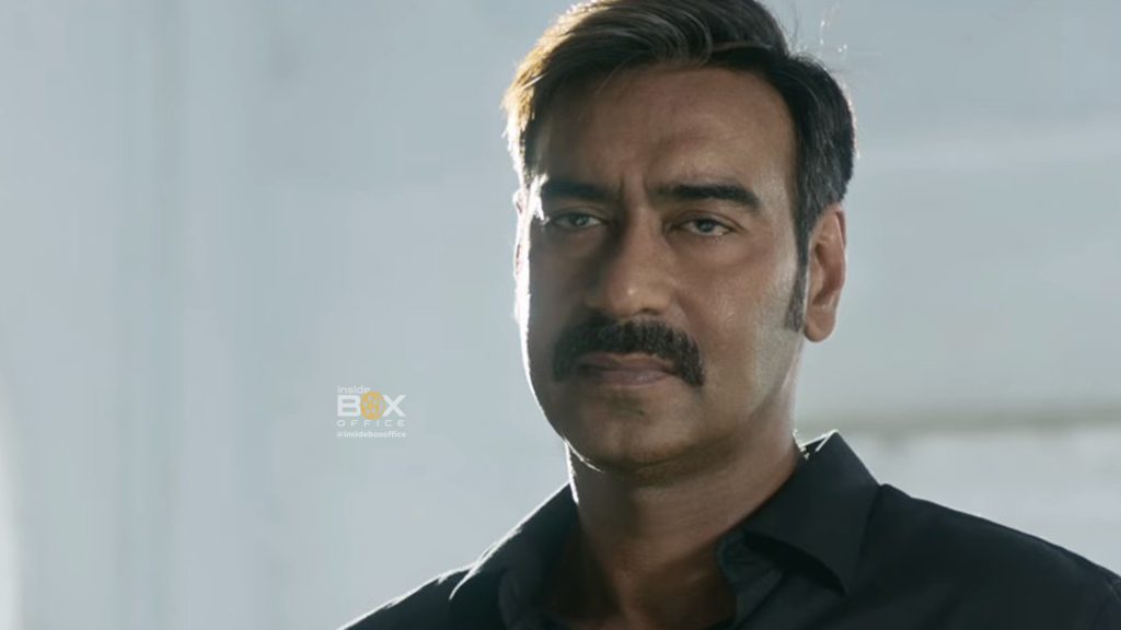 Intense Close-Up Of A Serious Man With A Mustache And Dark Shirt, Portraying A Dramatic Scene From An Indian Film. Focus On Emotional Expression And Cinematic Style.