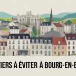 quartier à éviter bourg-en-bresse illustration urbaine